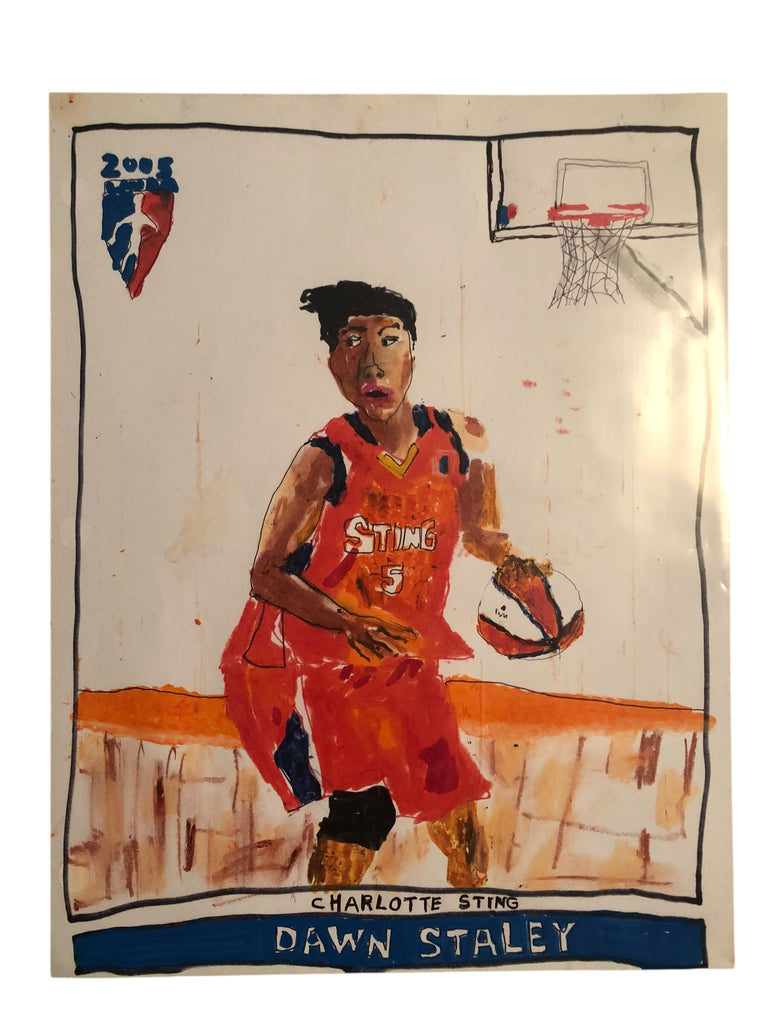 Dawn Staley 1of1 HESI card