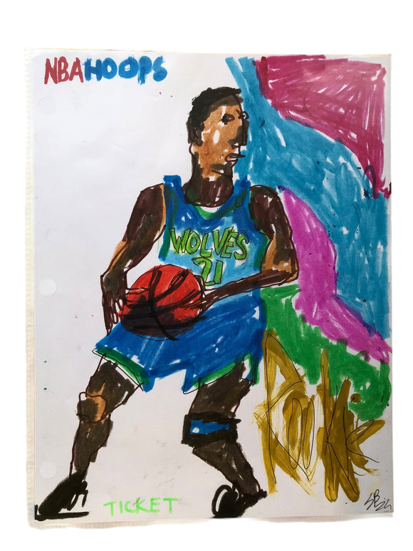 Kevin Garnett 1of1 HESI card